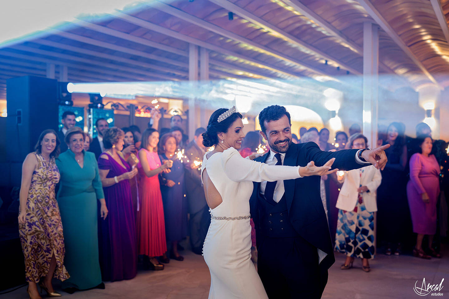 356_Ángela y Francisco boda en hacienda Al-Yamanah de Sanlúcar La Mayor de Sevilla, vestido de novia de pronovias, fotografía y vídeo by Arcal Estudios