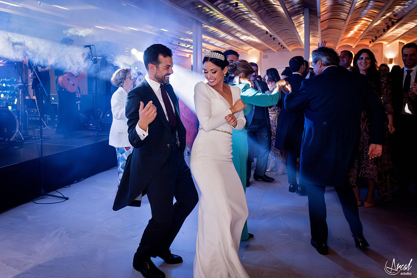 368_Ángela y Francisco boda en hacienda Al-Yamanah de Sanlúcar La Mayor de Sevilla, vestido de novia de pronovias, fotografía y vídeo by Arcal Estudios
