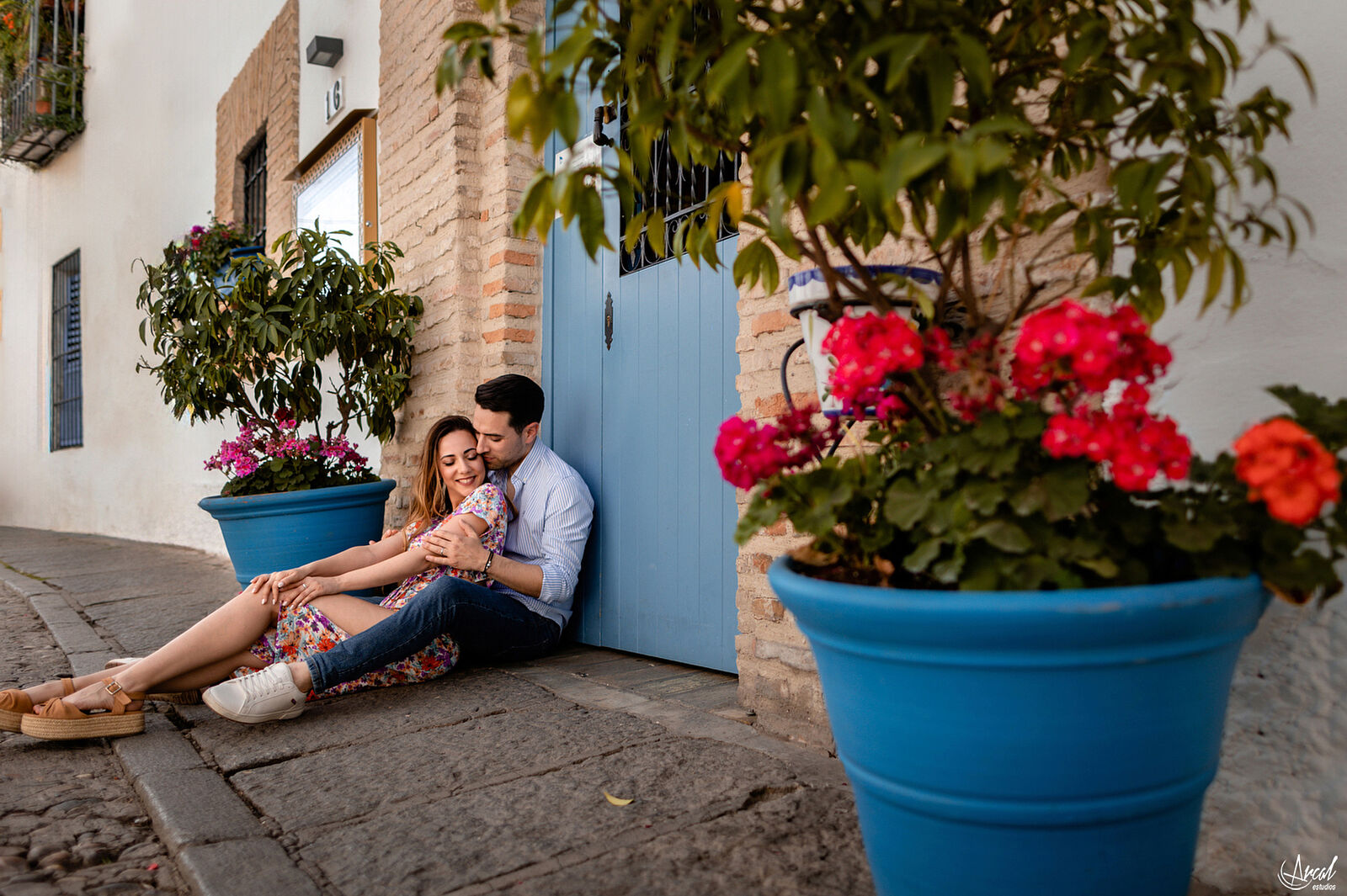 Preboda al atardecer por Arcal Estudios