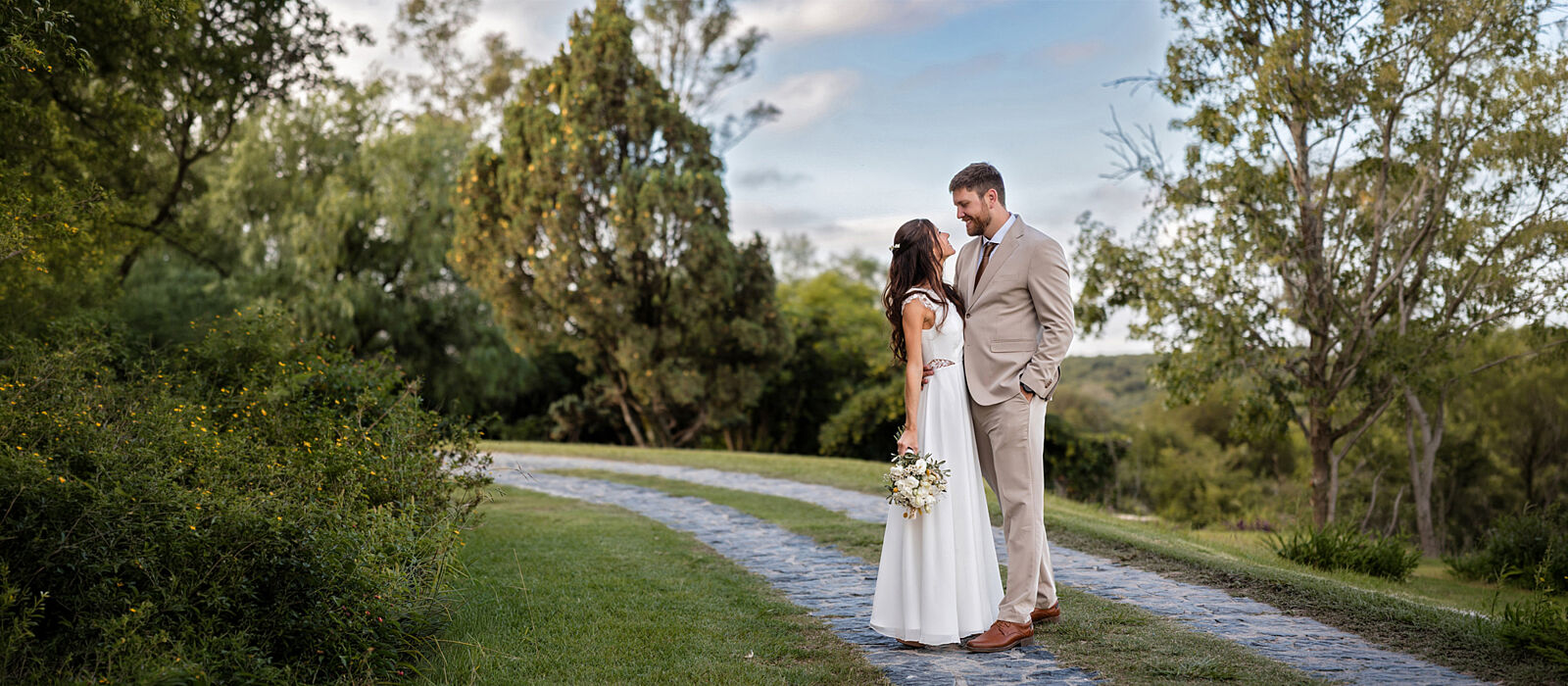 Imagen panorámica de la boda de Pía y Nico