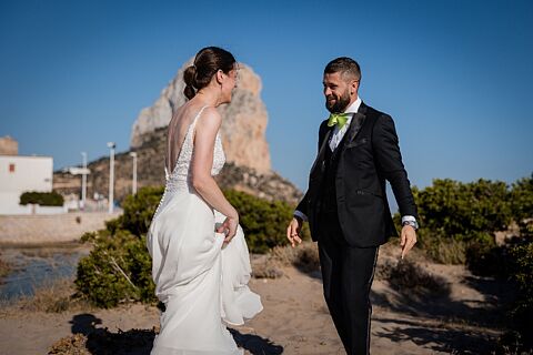 Miriam & Aleksey postboda en Calpe