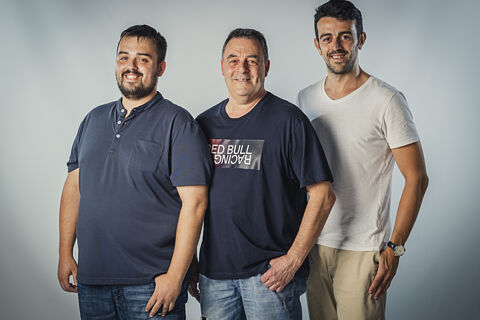 Félix, Iván y Luis