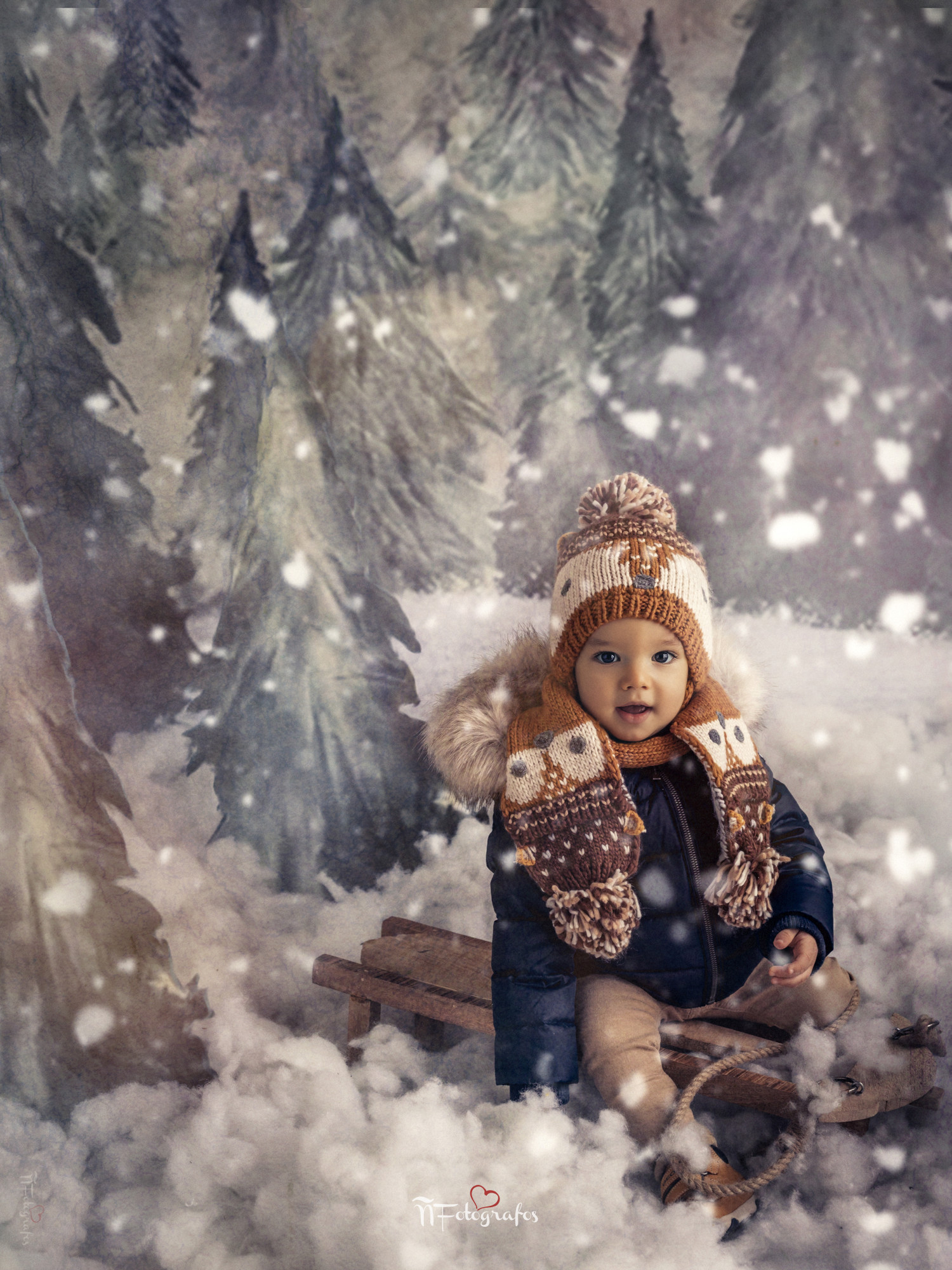 mini sesión de navidad valladolid