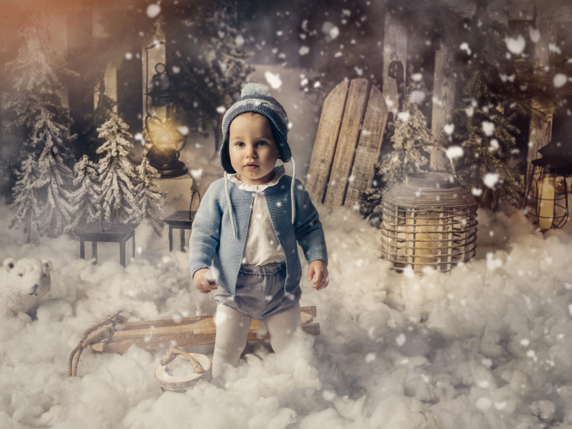 fotos navidad en la nieve