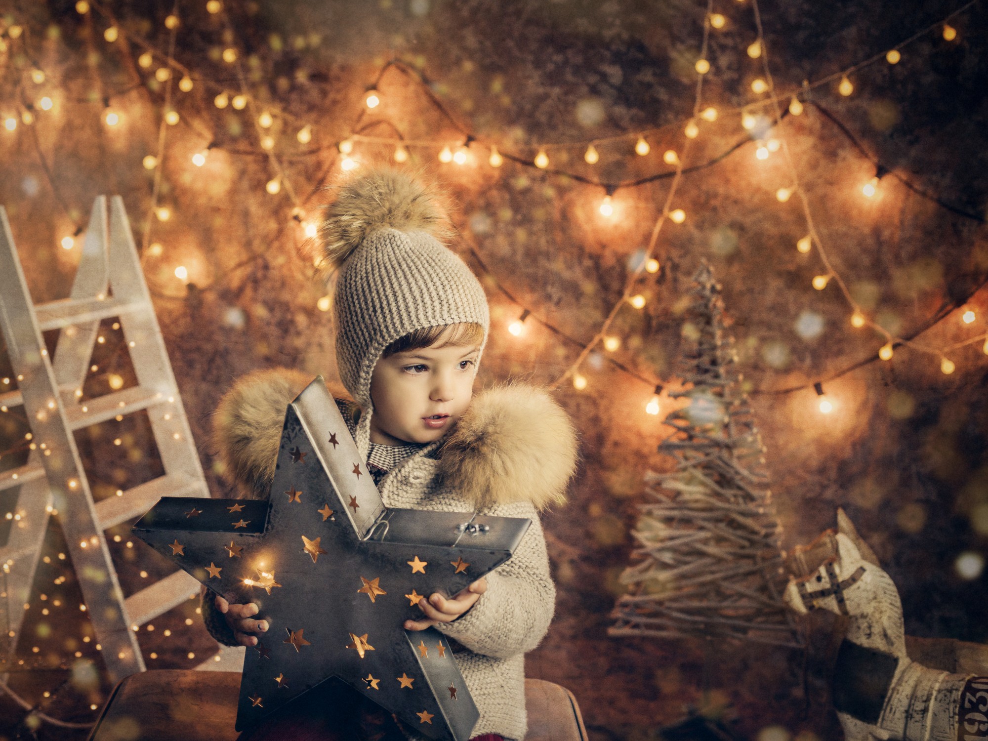 las estrellas de la navidad