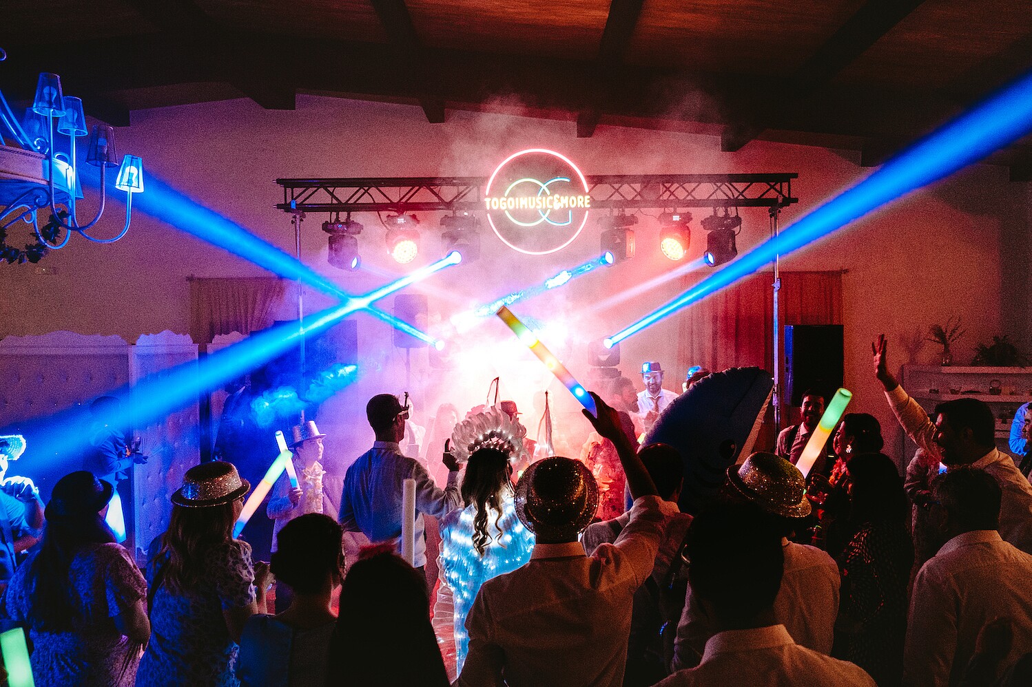 la fiesta en la boda