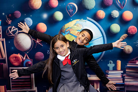 Isaiah & Sarah Rivas School Pictures