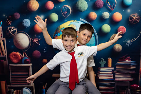 Jeremias & Ezequiel School Pictures