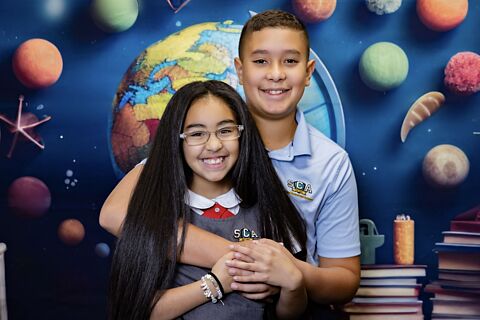 Nahilian & Jayden School Pictures