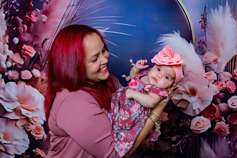 Perla Crystal 1 month Mother’s day pictures