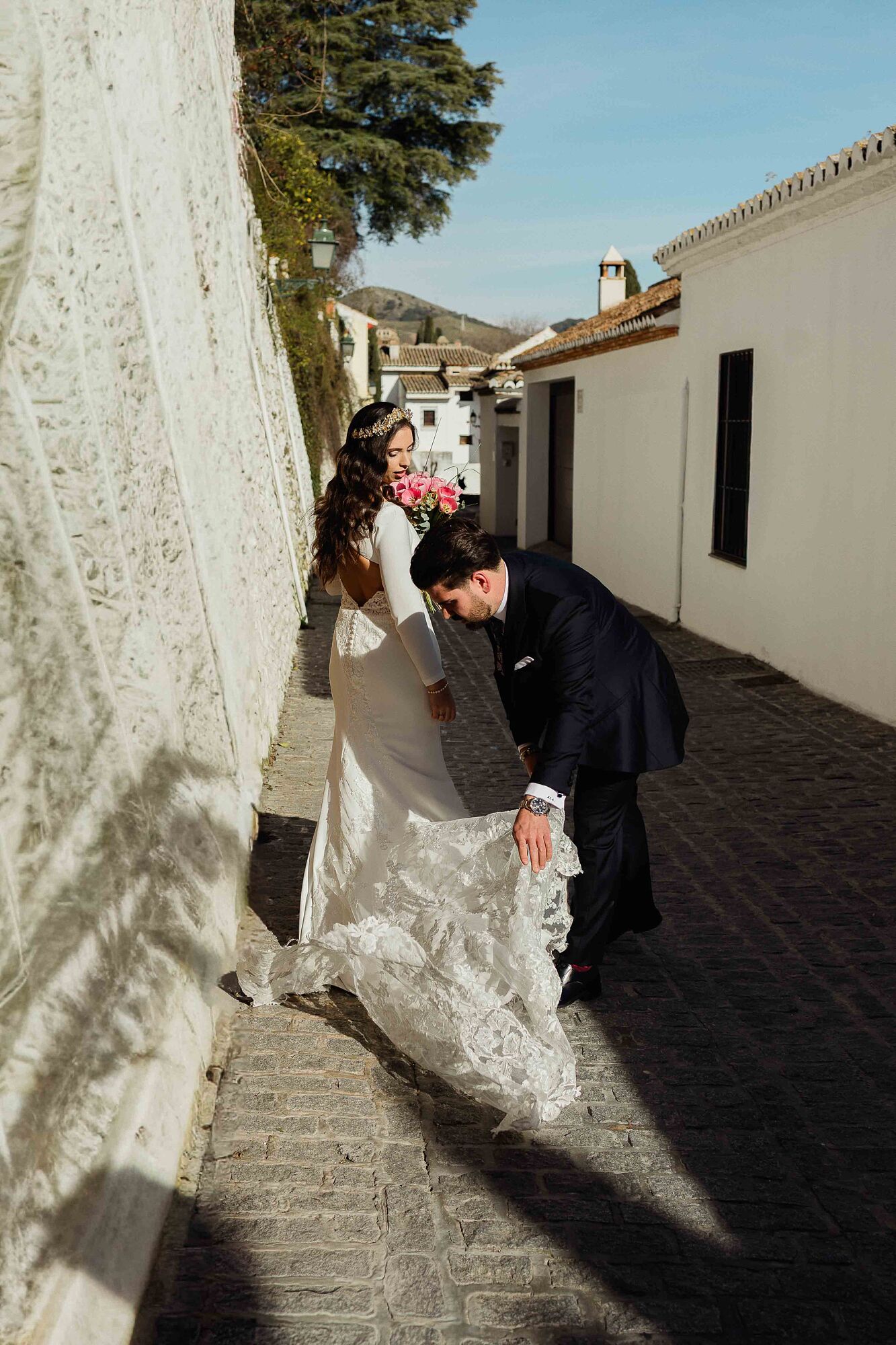 fotógrafo de bodas en Granada--fotografía de boda en Granada--postboda en el Albaicín--reportaje postboda en Granada--destination wedding Granada--sesión de fotos en Granada--fotógrafo de bodas e