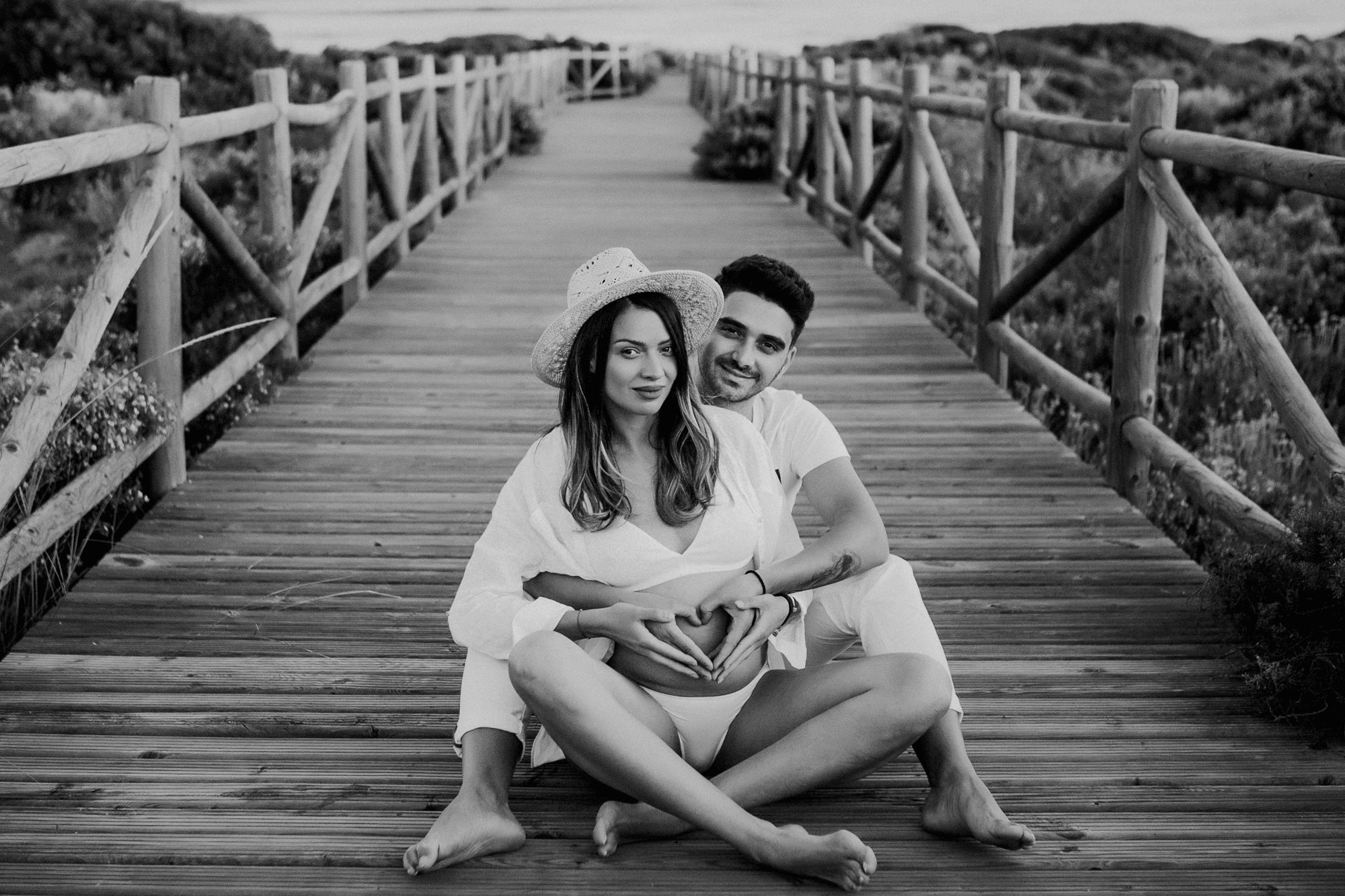 sesión fotos embarazo playa fotografos Málaga 16