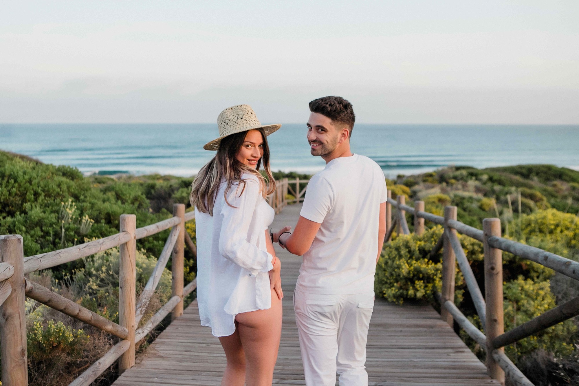 sesión fotos embarazo playa fotografos Málaga 15