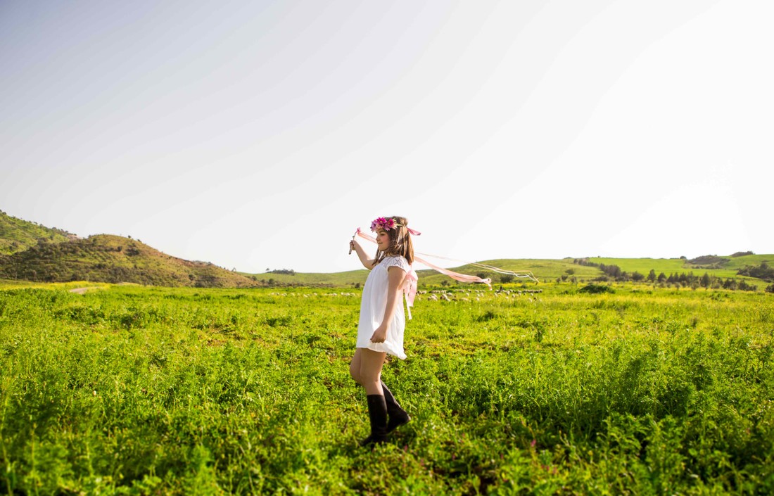 Fotografos de comunion en exteriores Málaga reportaje comunion con caballos 05