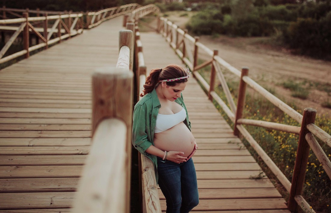 reportaje de fotos embarazo en la playa Málaga cabo pino Marbella 17