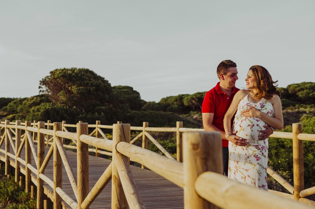 reportaje de fotos embarazo en la playa Málaga cabo pino Marbella 10