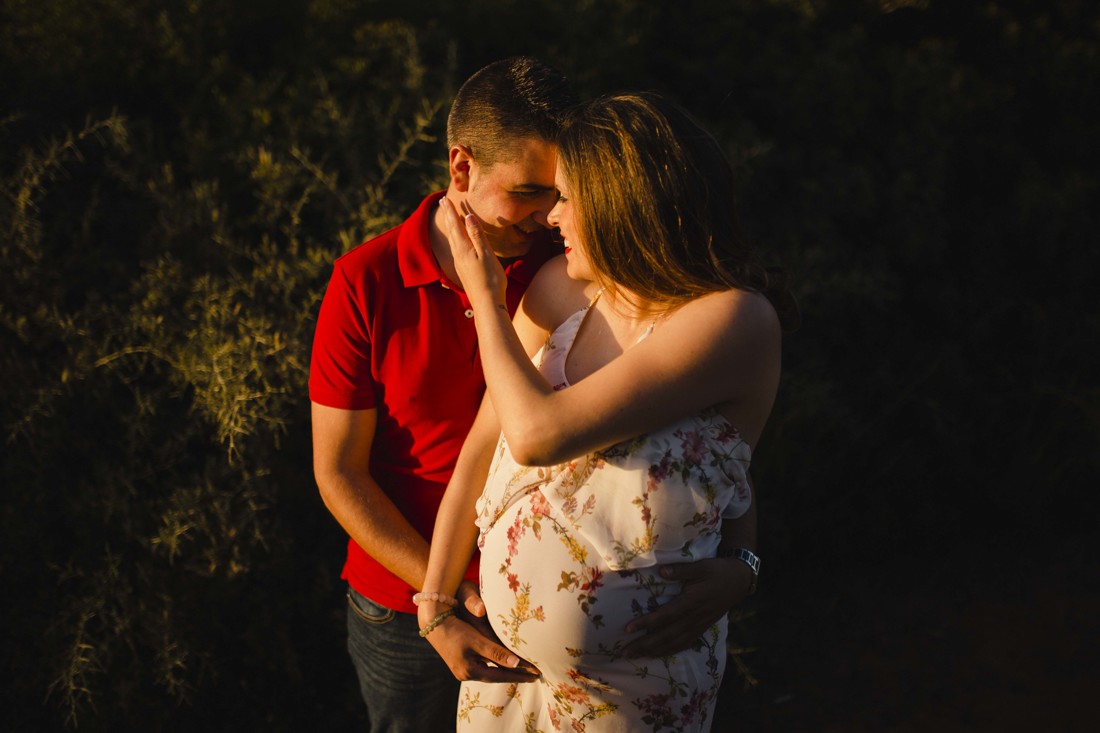 reportaje de fotos embarazo en la playa Málaga cabo pino Marbella 13