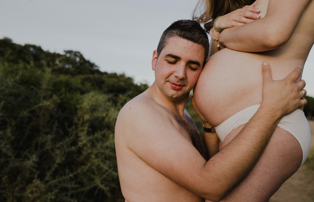 reportaje de fotos embarazo en la playa Málaga cabo pino Marbella 18