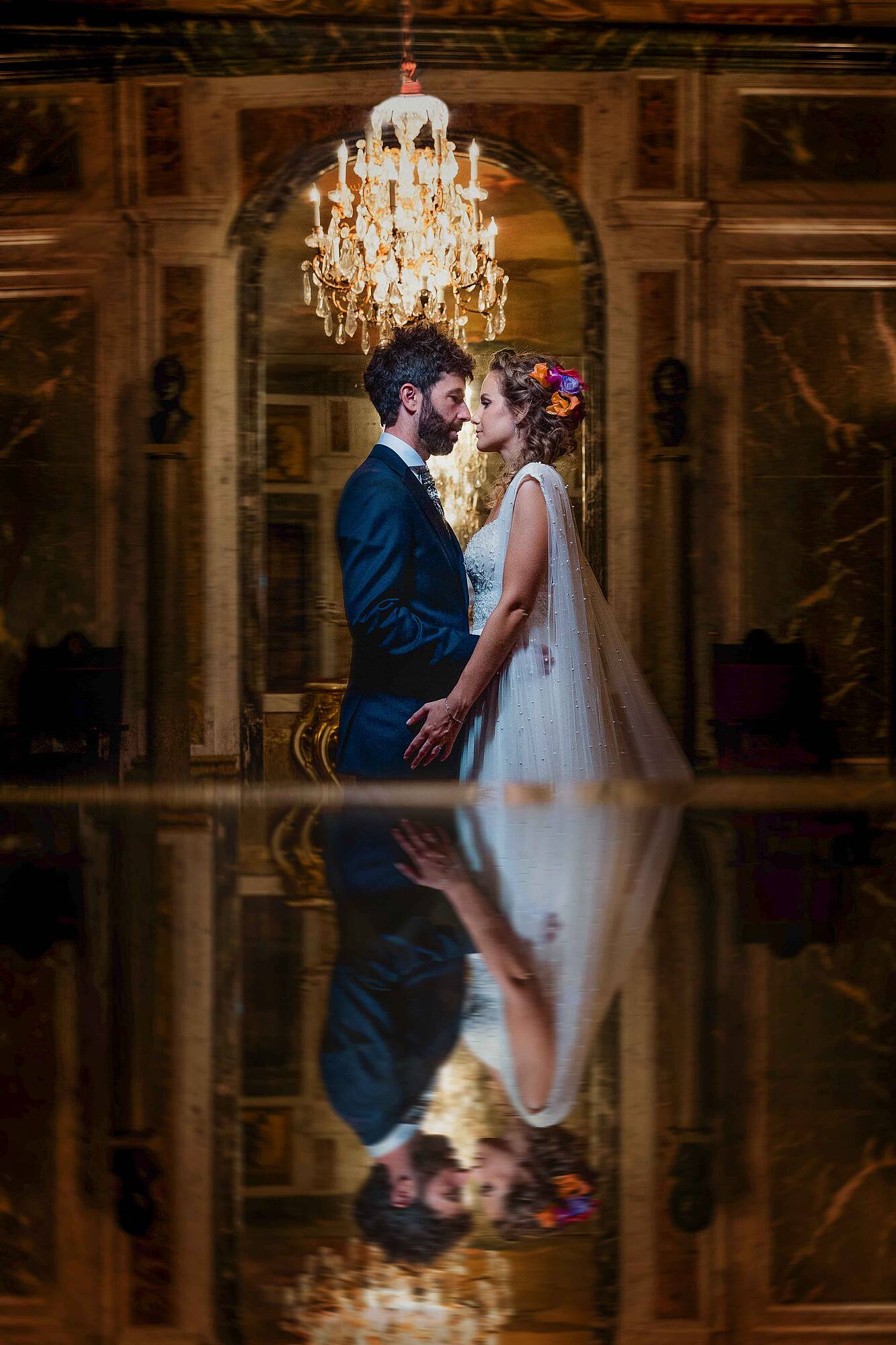 vestido novia rosa clara_