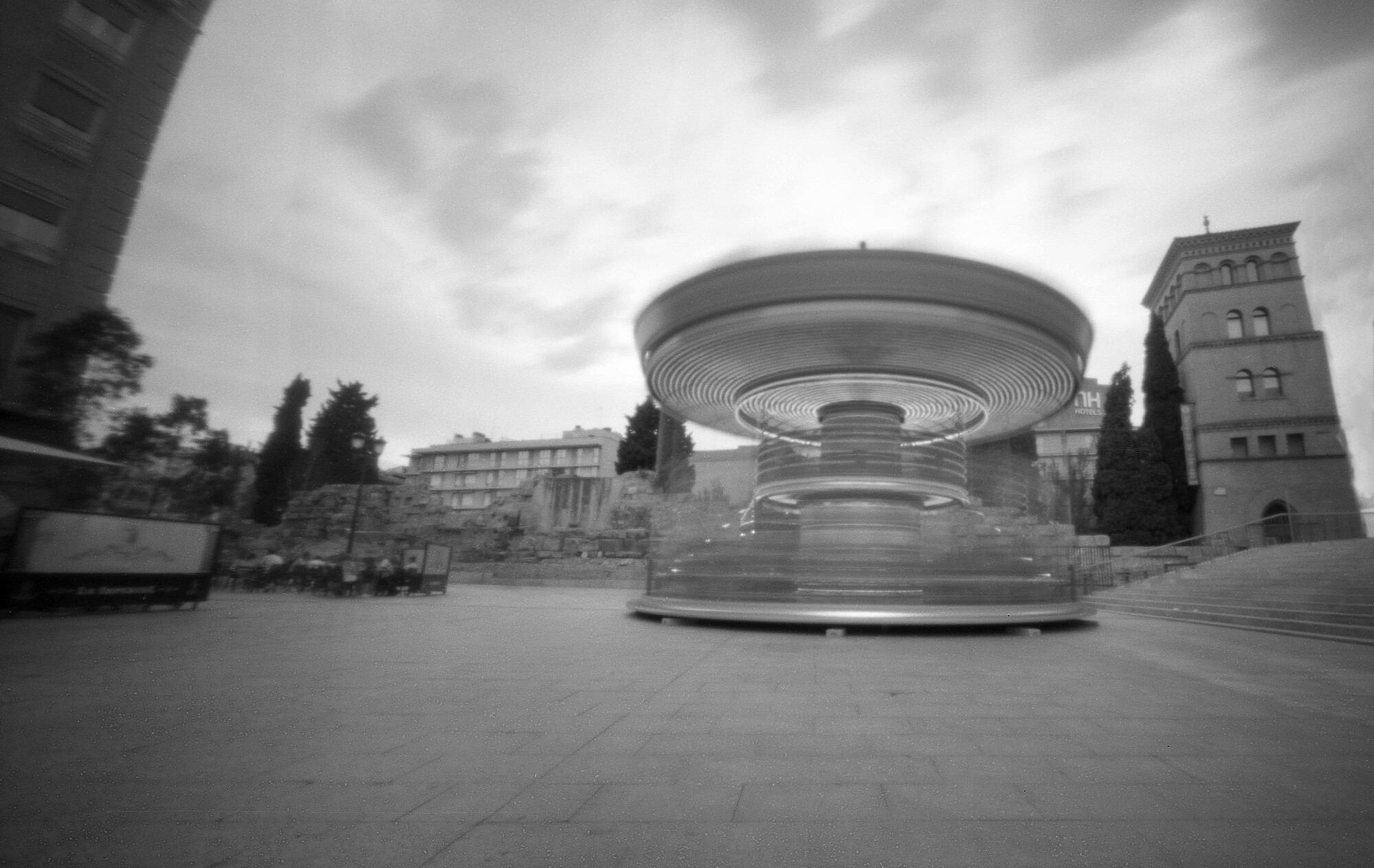 Torreón de la Zuda Zaragoza y carrusel