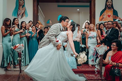 Matrimonio Liss y Gary Eclesiastico
