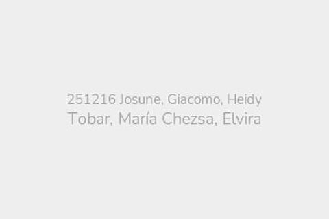 251216 Josune, Giacomo, Heidy Tobar, María Chezsa, Elvira