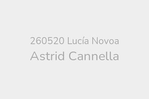 260520 Lucía Novoa, Astrid Cannella