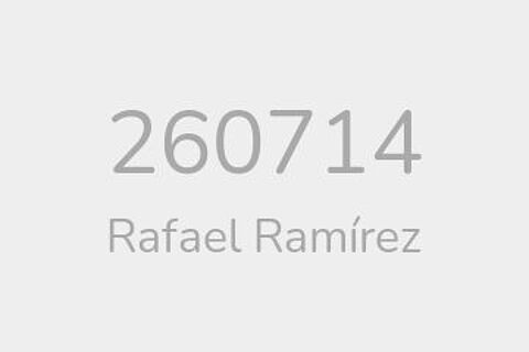 260714 Rafael Ramírez