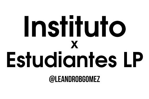 12/07/2025 Instituto x Estudiantes LP