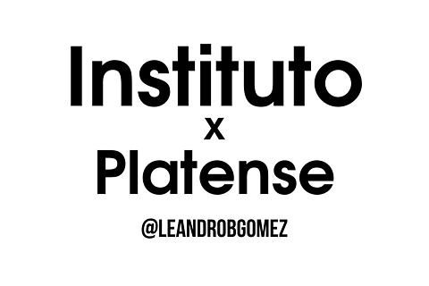 05/08/2025 Instituto x Platense