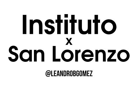13/09/2025 Instituto x San Lorenzo