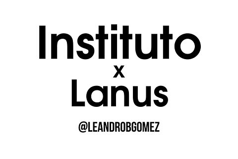 18/09/2025 Instituto x Lanus