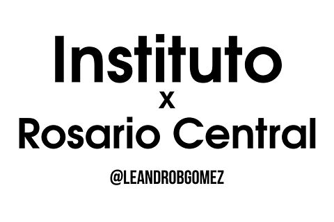 04/10/2025 Instituto x Rosario Central