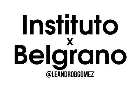 21/11/2025 Instituto x Belgrano