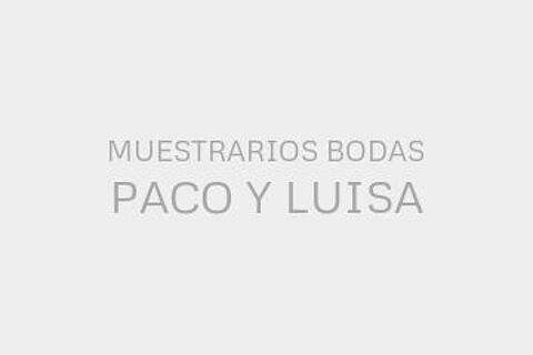 MUESTRARIOS BODAS PACO Y LUISA