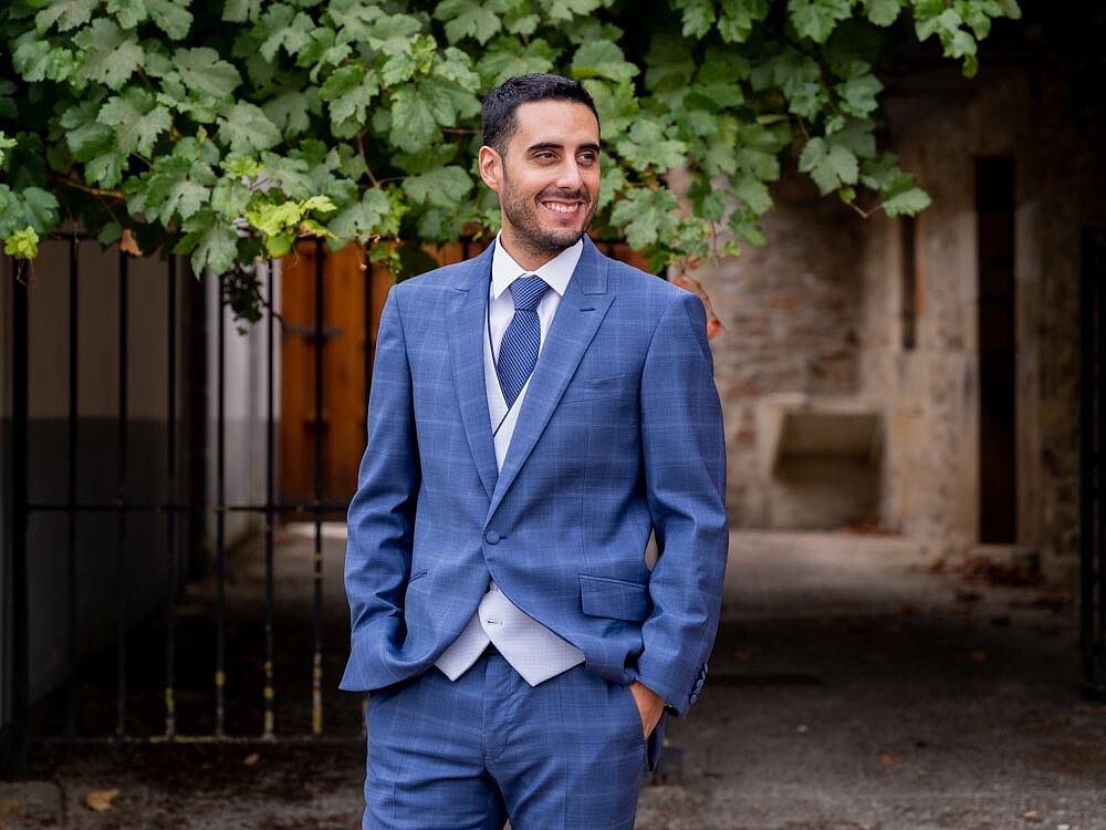 Fotografía de boda en Bilbao elegante-josan fotografo