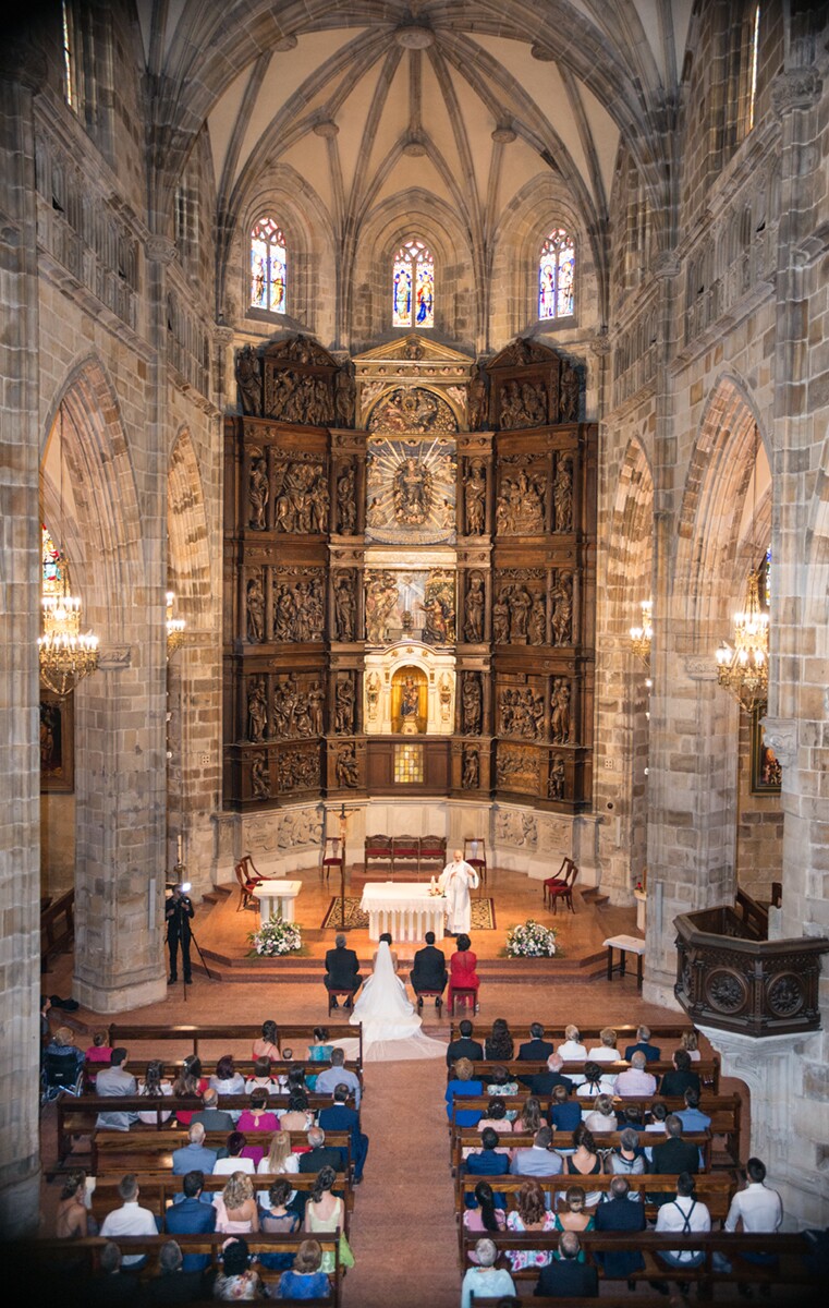 fotos de boda Santa Maria Portugalete-josan fotografo
