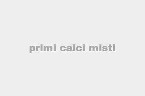 PRIMI CALCI MISTI