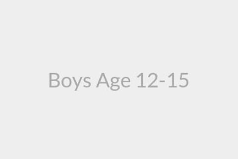 Boys Age 12-15