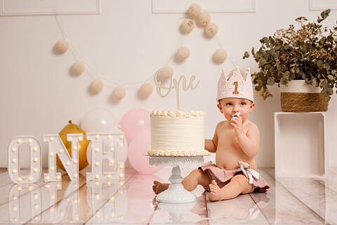 Leire Smash Cake 1 Año