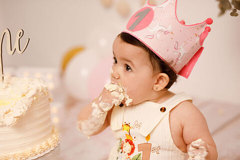 Sara Smash Cake 1 Año