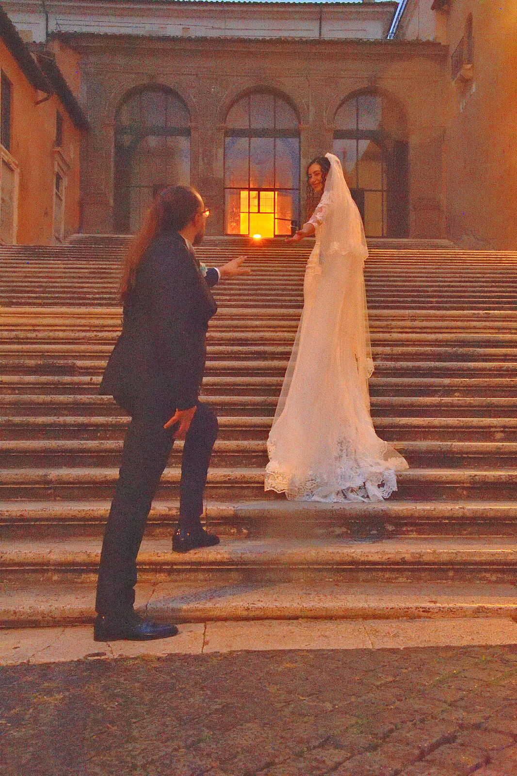 Golden hour matrimonio Roma