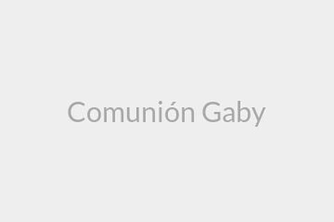 Comunión Gaby