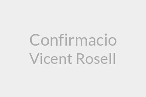 Confirmacio Vicent Rosell
