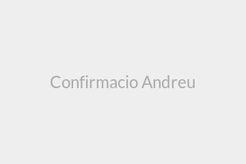 Confirmacio Andreu