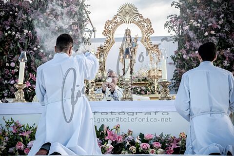 Coronacion de la Virgen del Carmen de Mocejon, 06/05/2023 y Visita al cementerio.