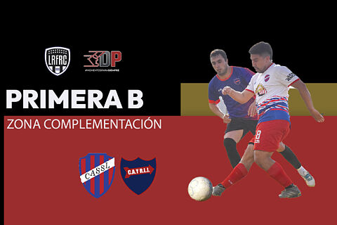 FUTBOL PRIMERA B : San Lorenzo Bulnes vs Los Incas Achiras