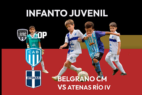 FUTBOL INFANTO JUVENIL: Belgrano - Atenas