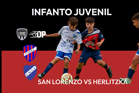 FUTBOL INFANTO JUVENIL: San Lorenzo - Herlitzka