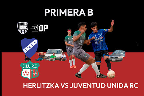 FUTBOL PRIMERA B: Herlitzka - Juventud Unida RC
